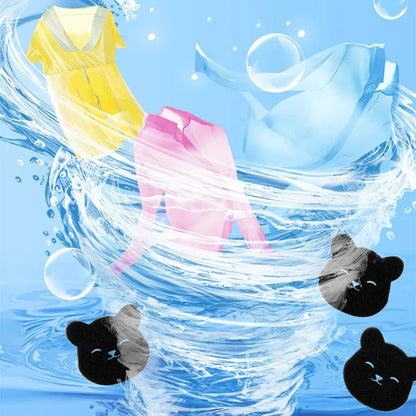 Reusable Pet Hair Remover Laundry Sponges - Effective Anti-Winding Cleaning Tools for Washing Machines 2/5/10pcs