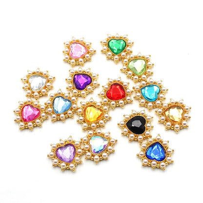 23MM fashion pearl and peach alloy accessories Diy wedding dress hair accessories invitation jewelry decorative accessories