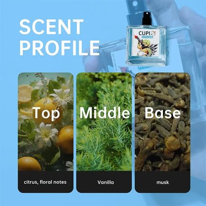 Romantic Perfume Fee Lomont Perfume Men Attract Women Cupid Long Lasting Cologne Flirtatious Perfume Dating Body Spray