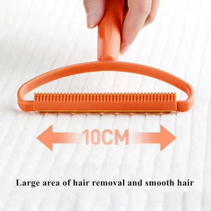 Portable Lint Remover Pet Hair Remover Brush Manual Lint Roller Sofa Clothes Cleaning Lint Brush Fuzz Fabric Shaver Brush Tool