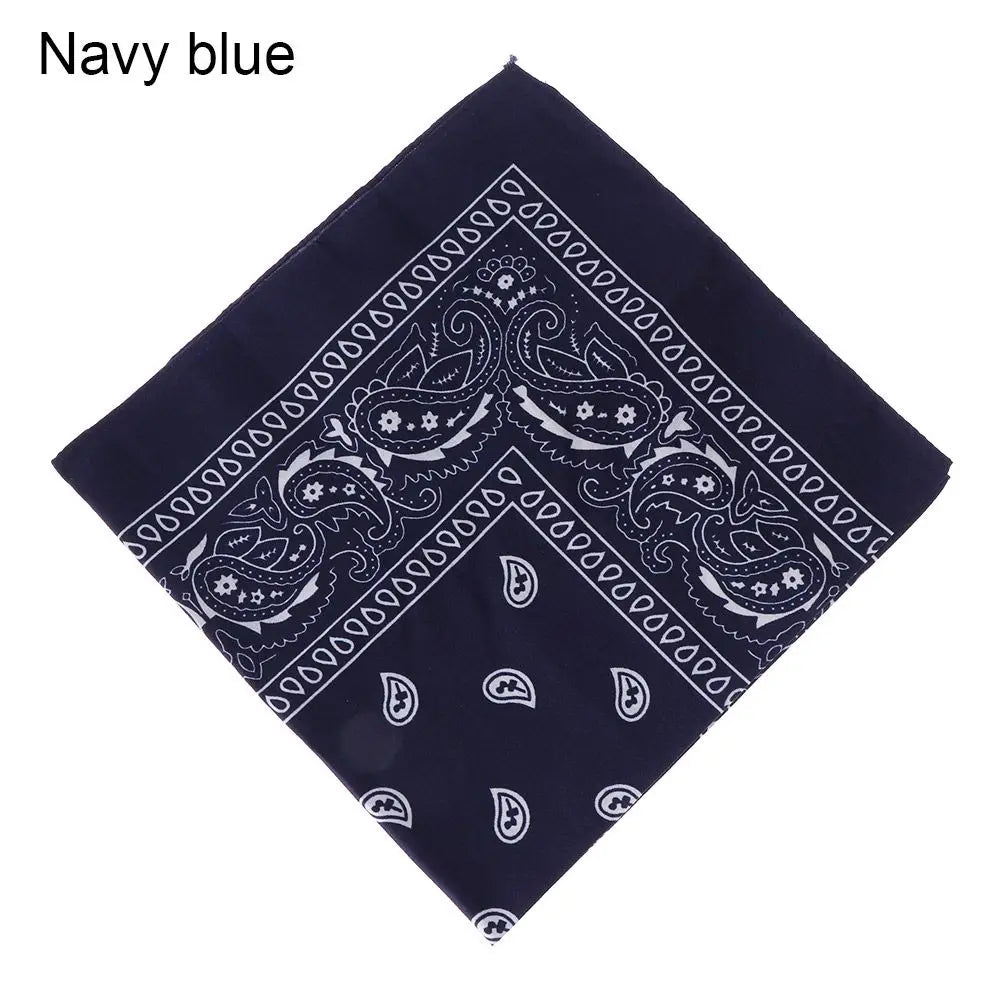 Sports Supplies Handkerchief Neck Scarf Printed Square Scarves Paisley Bandana Hair Band Wristband