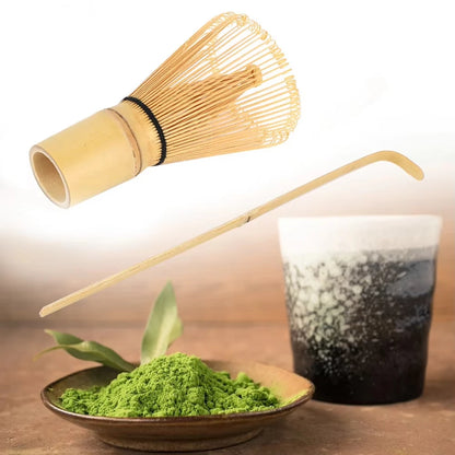Matcha Whisk Set includes Matcha Whisk and Scoop The Perfect Bamboo Whisk for Matcha Tea Japanese Tea Making Tools