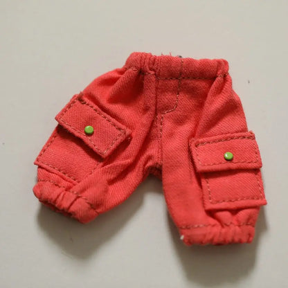 New Fashion Cotton Doll Shorts Multistyles Pocket Pants Casual Wears Accessories for 10cm Cotton Doll