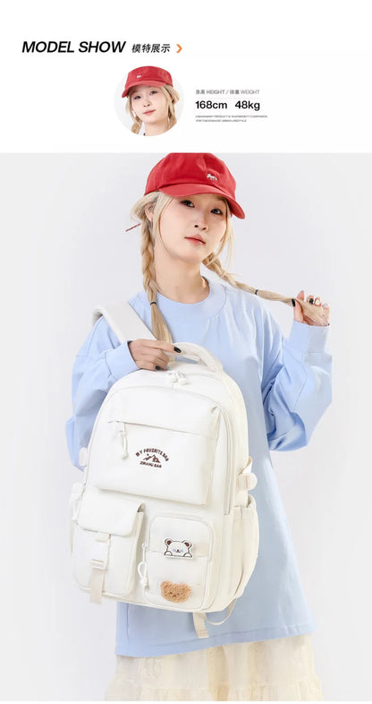 2025 Fashion Girls Waterproof School Bags For Light Weight Children Backpack school bag Printing Kids School Backpacks mochila