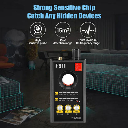 F911Hidden Camera Detectors , Camera Detector,Hidden Camera Detectors for Travel ，Hidden Bug and Camera Detector,Camera Detector