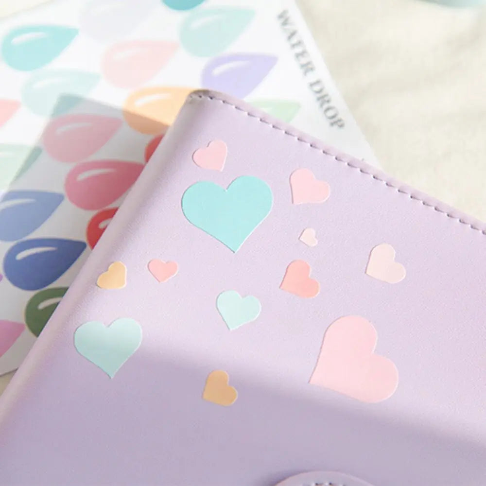 School Supplies Planner Album Self-adhesive Decorative Decals Label Stickers Stationery Stickers Diary Scrapbooking Stickers