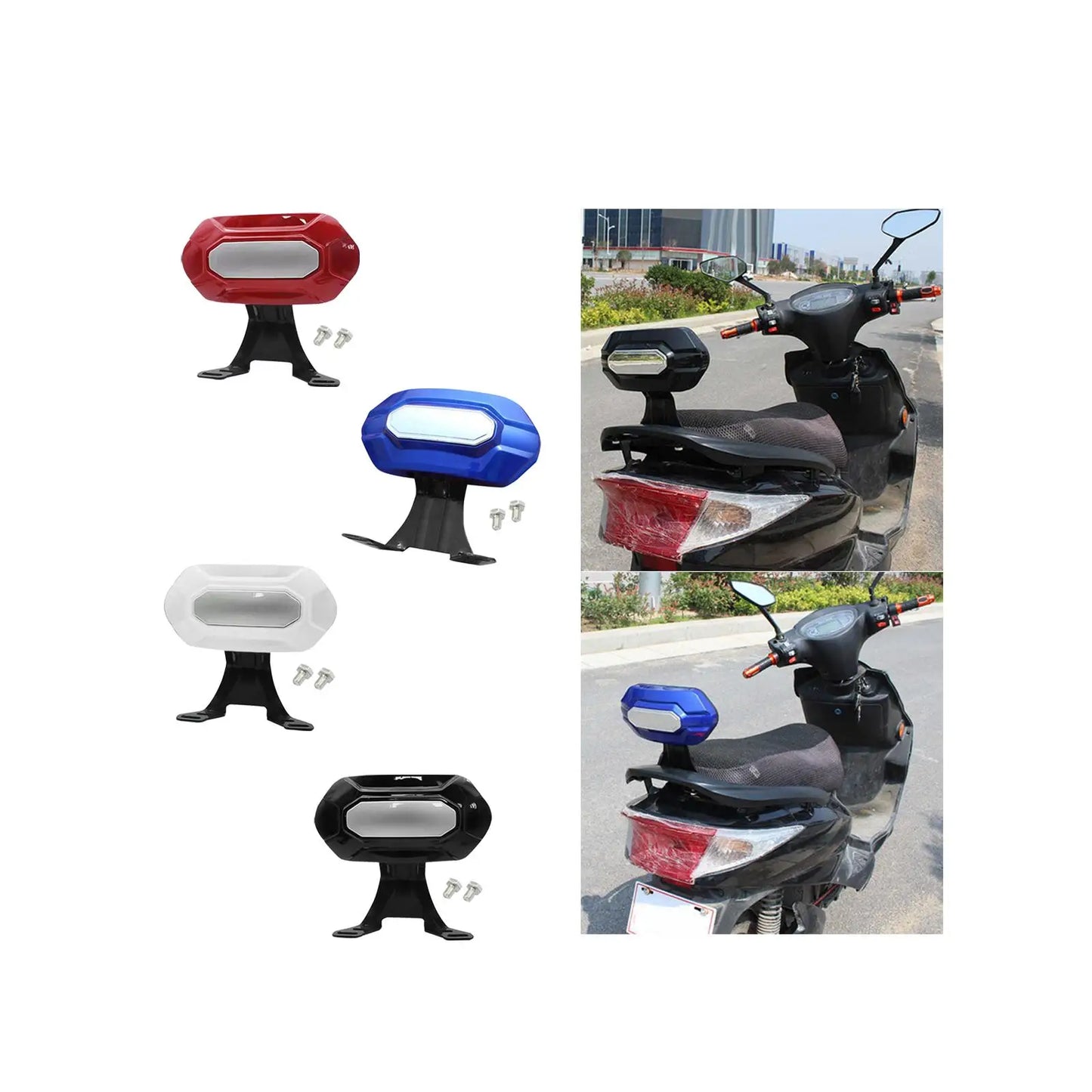 Electric Bicycle Backrest E Bike Backseat Backrest Replacement Comfortable