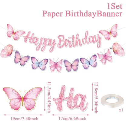 Butterfly Party Snack Tray Butterfly Birthday Party Decoration Kids Girls Birthday Party Supplies Baby Shower Party Decoration