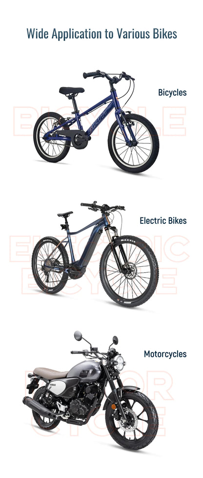 Magnetic Bike & Motorcycle Phone Mount - Universal Smartphone Holder with GPS Support, Secure Magnetic Attachment for Cycling