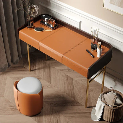 Living Room Vanity Table Nail Makeup Drawers Bedroom Storage Luxury Dressing Table European Mesa De Maquillaje Trendy Furniture