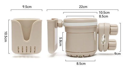 Baby stroller accessories baby bottles rack for baby cup holder trolley child car bicycle quick release water bottle holder