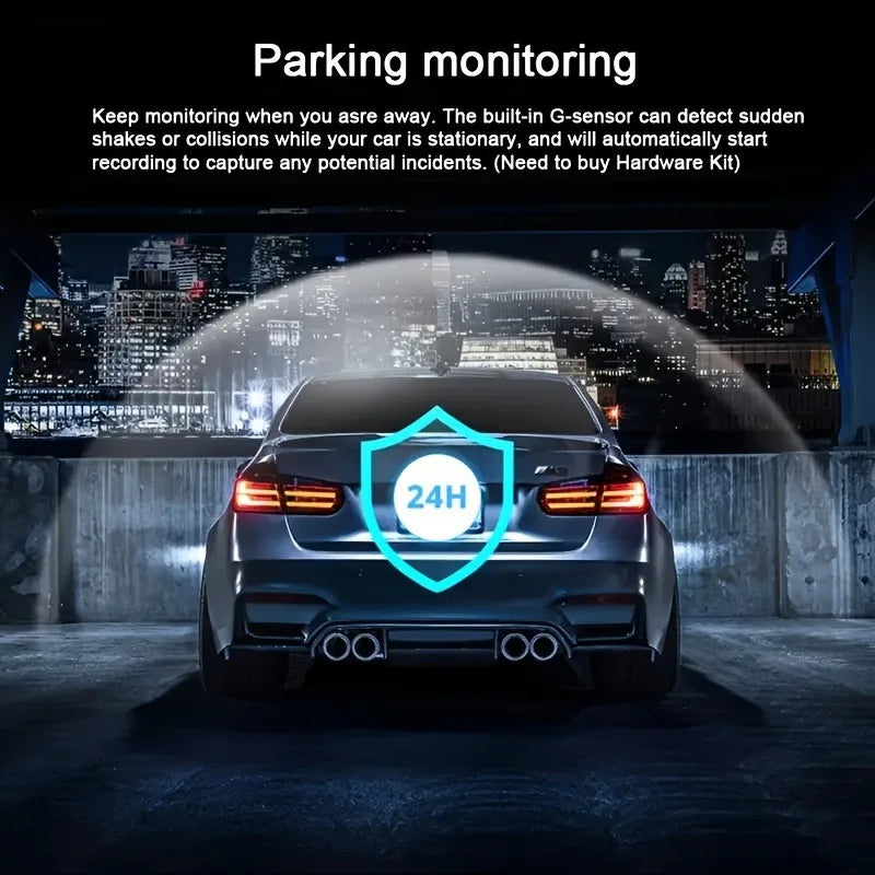 2 Camera Dash Cam For Car Camera 1080P Video Recorder  Car DVR Front Rear View Camera Night Vision Black Box Car Accessories