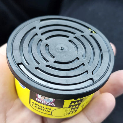 Car Air Freshener: 12 kinds Scent | Organic Cans | Odor Eliminator Essential | Long-Lasting | Strong Fragrance | For Home