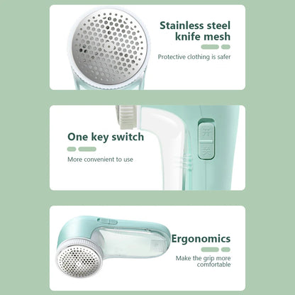 USB Clothes Electric Lint Remover Home Portable Hairball Trimmer Fluff Pellet Fabric Shaver For Clothing Fuzz Removing Machine