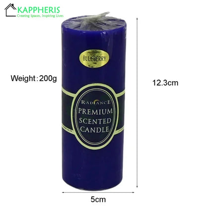 Flameless Pillar Candles Black Red Yellow Scented Candles Large Soy Wax Prayer Church Candles Aromatherapy