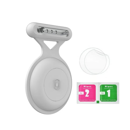 Silicone Steel Clip Compatible with Apple AirTag - Protective Silicone Clip for Tracker Protect Keychain Silicone Cover