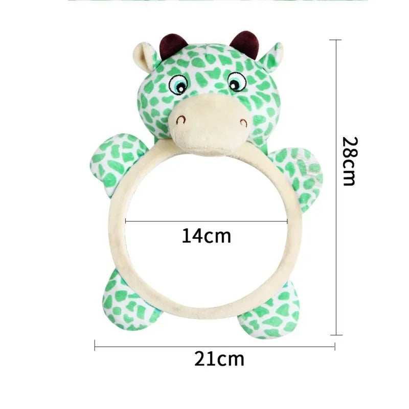 Baby Car Mirror Safety Car Seat Mirror Rear Facing Car Seat Mirror Wide Crystal Clear View Shatterproof Car Kids Monitor