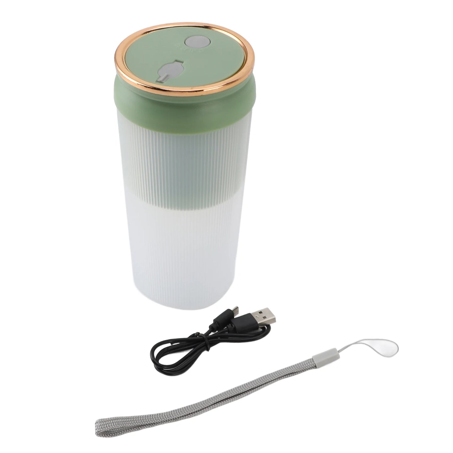 Portable Blender 4 Blades Cordless 300ml Capacity USB Rechargeable Handheld Personal Size Blender for Juice Shakes Smoothies