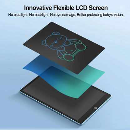 Educational Toys Writing Tablet For Kids 10/16Inch LCD Drawing Board Children Gifts USB Charging Doodle Electron Handwriting Pad