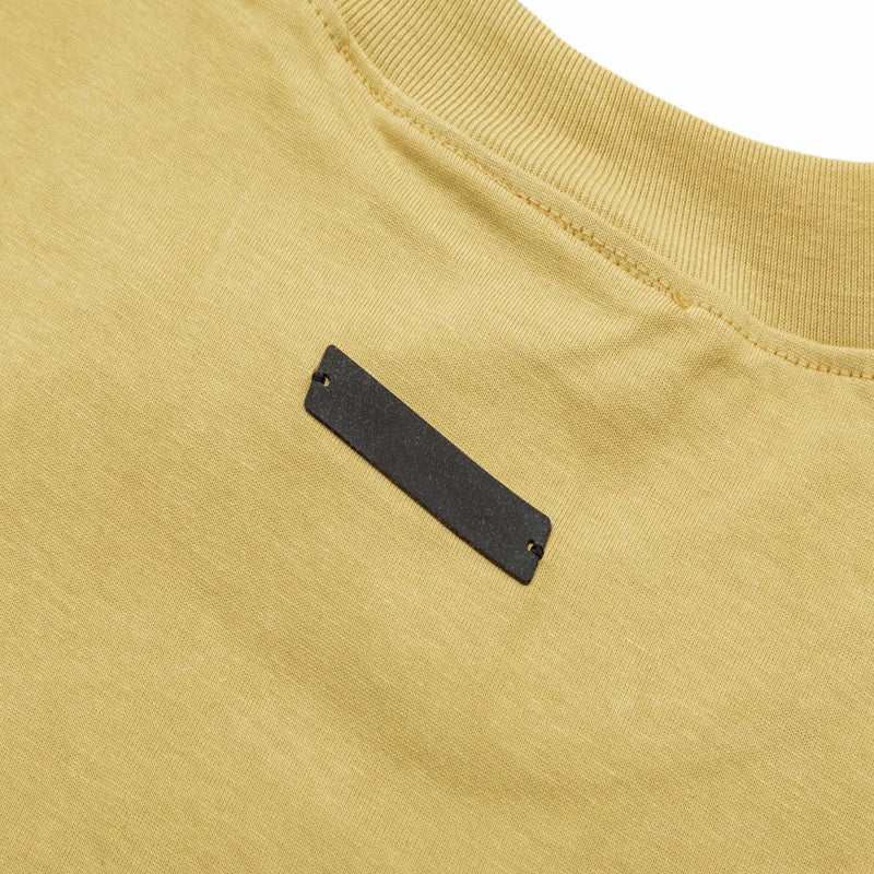 Fashion Design Men's T-shirts Two Rows Letter Logo Streetwear Designer Brand Men's T-shirts Sets