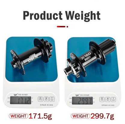 Nanlio Bicycle hubs X150 BOOST 6 Pawls 150T Noise 4 Bearing Hubs 110x15 148x12MM 8 9 10 11 12 Speed MTB Bike Hubs 28/32 Holes