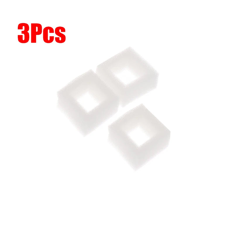 3/10Pcs Cat Water Fountain Water Pump Foam Filter Compatible With Square Dispenser Pre-Filtered For Fresh & Clean Drinking Water