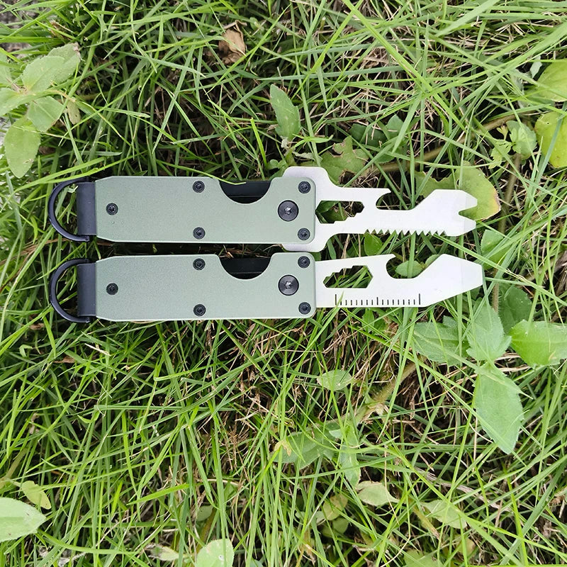 Key Organizer Compact Key Holder Metal Key Chain Minimalist key case key holder for keychain Secures 1-5 Keys