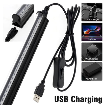 5V 395nm UV LED Tube Light For Black Light Bar Light Effect Party Light Stage Lighting DC5V USB Tube Light