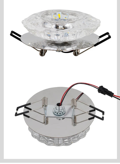 LED Ceiling Lamp for Aisle, Flush, Living Room, Crystal Corridor, Porch Light, Front Porch, Porch Light