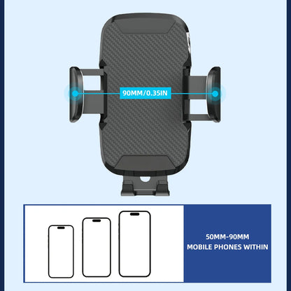 Dashboard Phone Holder for Car【360° Widest View】9in Flexible Long Arm, Universal Handsfree Auto Windshield Air Vent Phone Mount