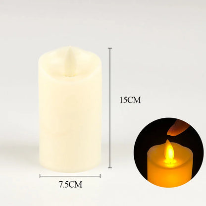 LED Electronic Candles AAA Battery Models Suitable For Couples Candlelight Dinner Romantic Lighting Decorative Lamp