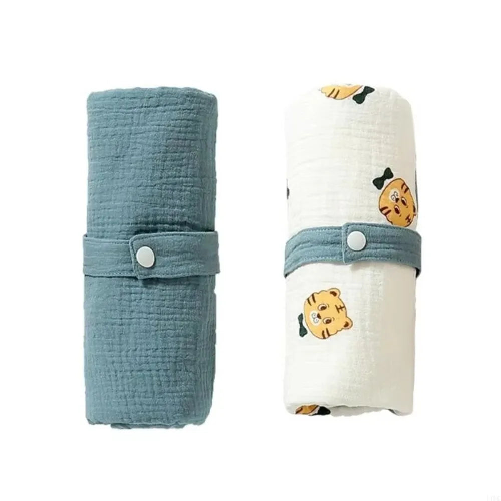 Soft Baby Diaper Changing Pad Strong Absorbent Breathable Infant Diaper Mat Hypoallergenic Diapering Sheet Baby Bed Pad Nursery