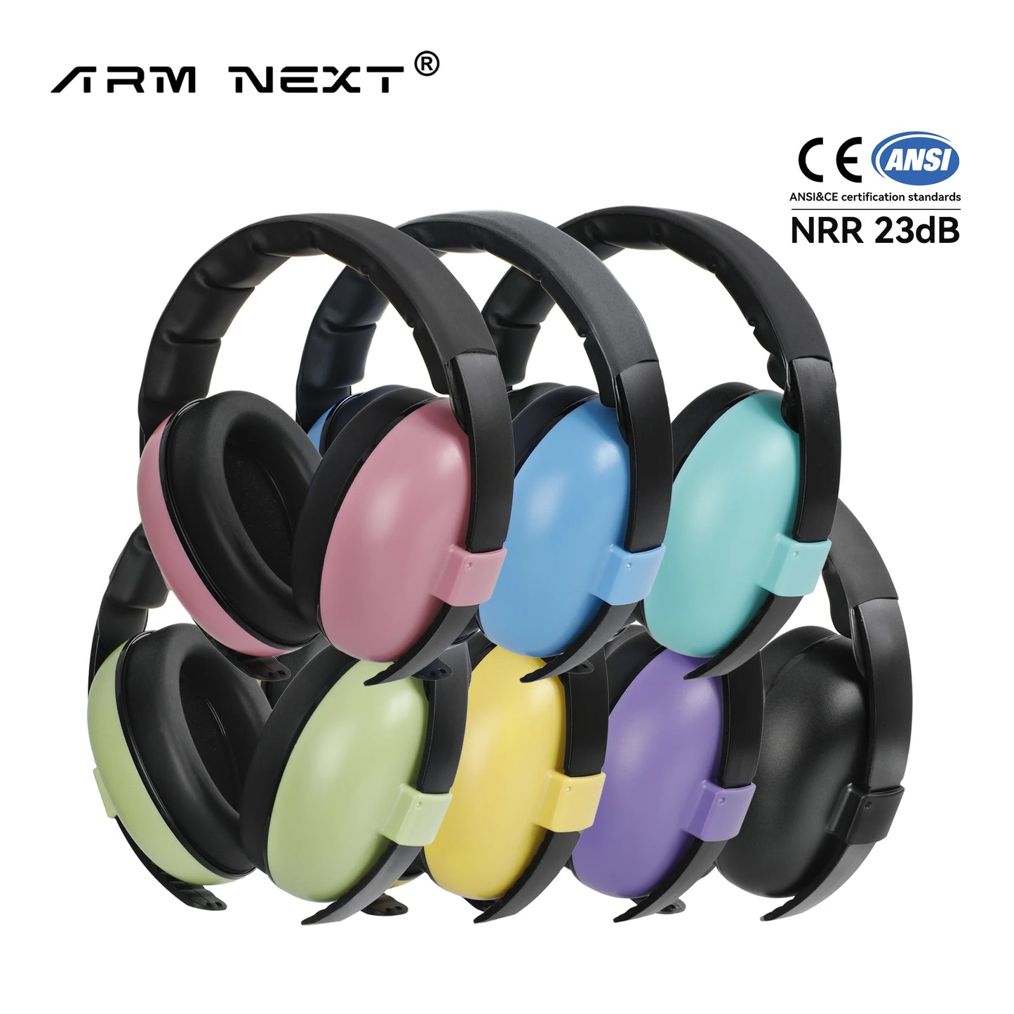 Baby Ear Protection for Babies and Toddlers Noise Reduction Earmuffs Baby Headphones Against Hearing Damage Improves Sleep
