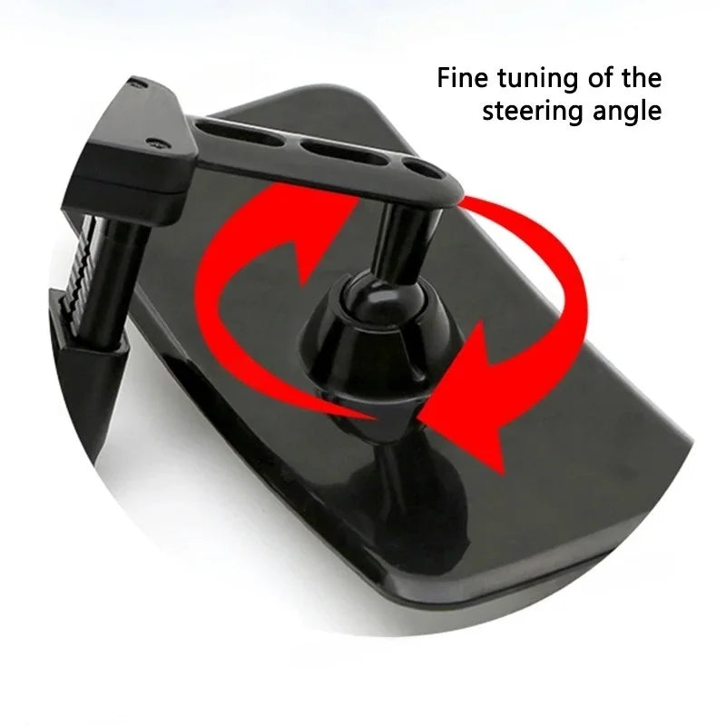 Car Interior Rear View Mirror Mount Clip 360 Rotatable Adjustable Car Observing Back Seat Auxiliary Mirror Baby Monitor