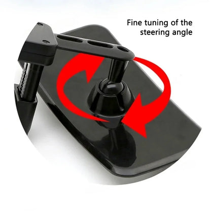 Car Interior Rear View Mirror Mount Clip 360 Rotatable Adjustable Car Observing Back Seat Auxiliary Mirror Baby Monitor