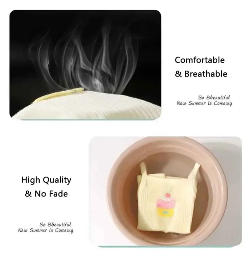 Baby Girls T-shirts for Kids Summer Sleeveless Knitted Tops Vest Outfits Girls Cute Halter Tops Tees Children Clothing 1-12 Year