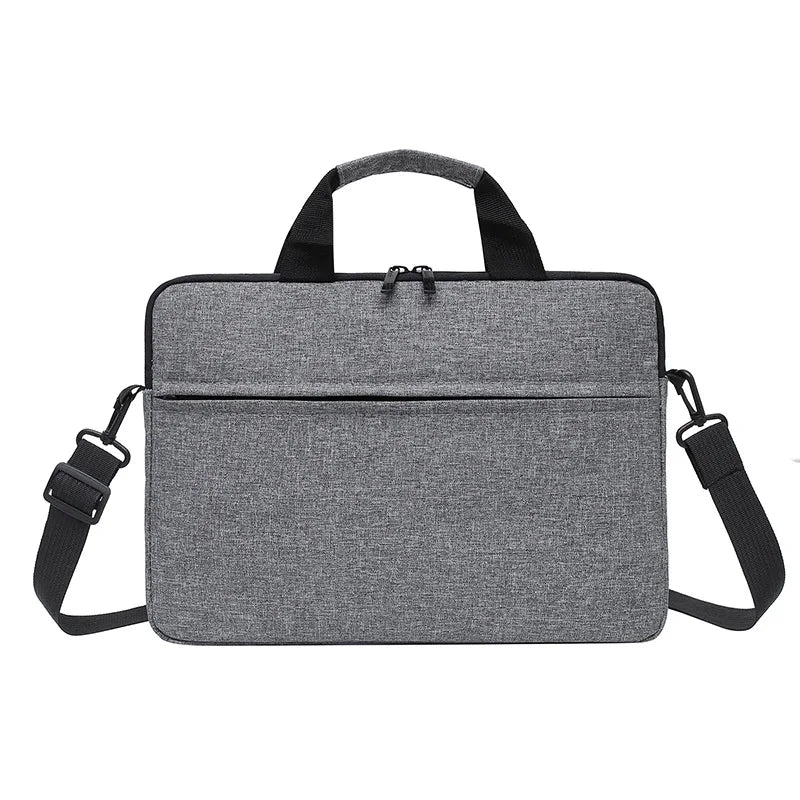 Laptop Carrying Case fits for 13-15-Inch Laptop and Tablet Shoulder Strap Durable Water-Repellent Fabric Business Casual School