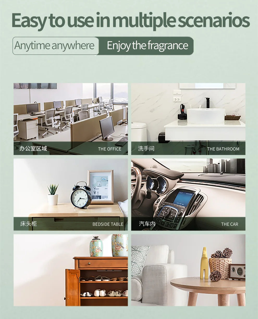 3PCS Home freshener Car Air Freshener Home Deodorizing Solid Scent Lavender Fragrance Flavors Home Decor Accessories