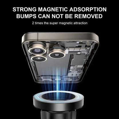 2 in 1 Car Air Vent Bracket Magnet Phone Holder Magnetic 2 Phone Mounts Car Smart Phone Holders Stands for Magsafe iPhone 16