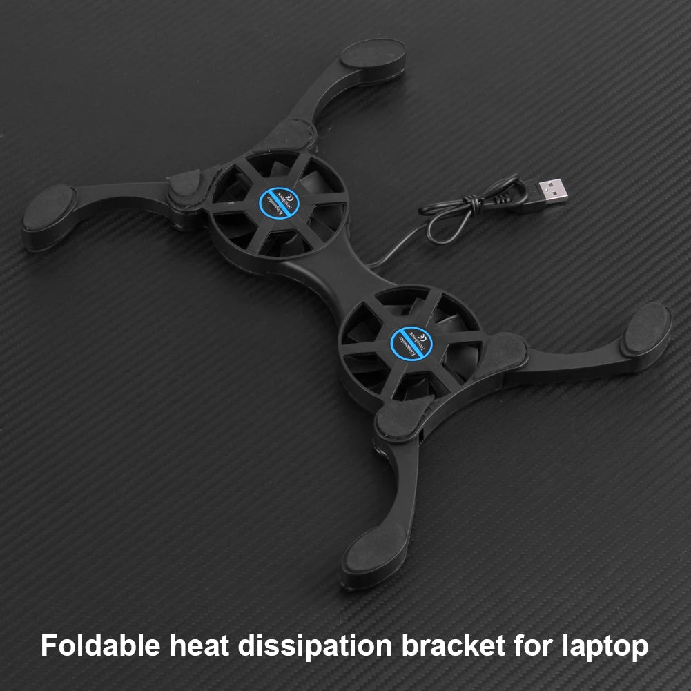 Laptop Cooler Laptop Stand Prevent Overheatin Cooler Stand Protect Your Laptop Quiet Gaming Laptop Cooler Fit for 7-15 in Laptop
