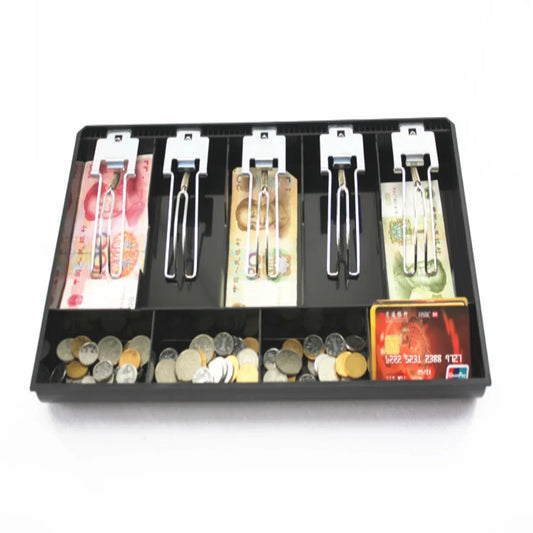 Money Counter Case Store for Cash register box 3/4/5compartments Cashier Box Cash Register Box Coin Drawer box Cash Drawer Tray