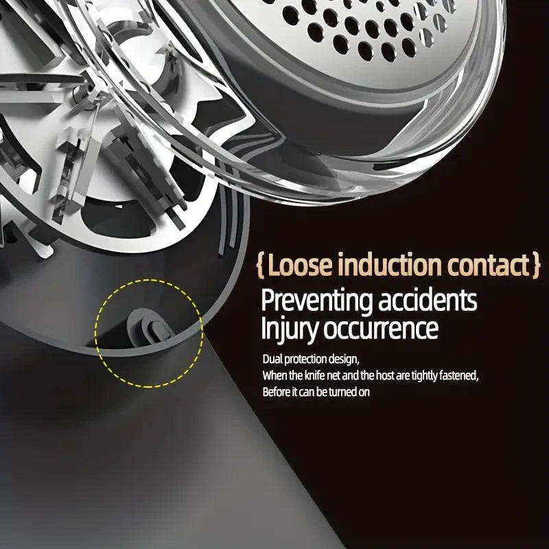 [Rechargeable Lint Remover] Portable Lint Remover Ball | USB Rechargeable Fabric Shaver & Clothes Trimmer with Digital Display,