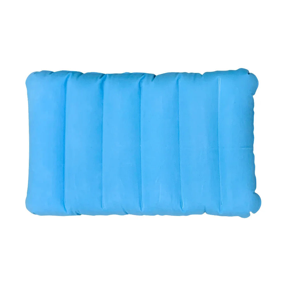 Inflatable Travel Pillow Ultra-Lightweight Compact for Airplane/Car/Office - Neck Support & Portable