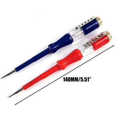 New Multipurpose Electric Tester Electric Tool Household 100-500V Circuit Test Pen Flat Screwdriver