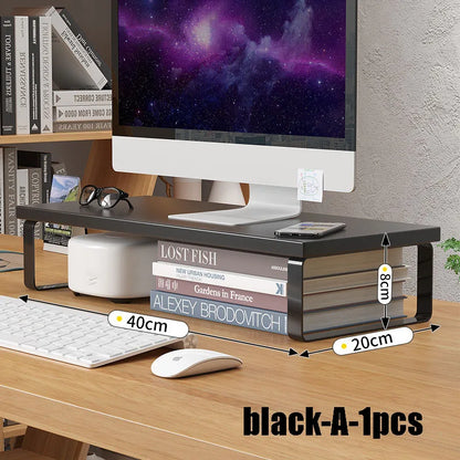 Shelf Keyboard Storage Rack Base Lifting Bracket Computer Table Multifunction Organizers Organizer Shelves Home Organization