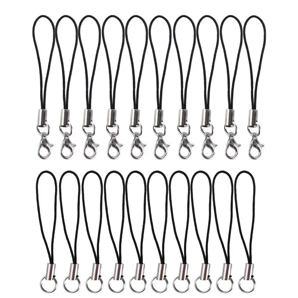 Phone Strap Key Holder Keychains Hooks Bag Key Ring Lanyard Lariat Cords Phone Lanyard Phone Lanyard String Lobster Clasp Rope