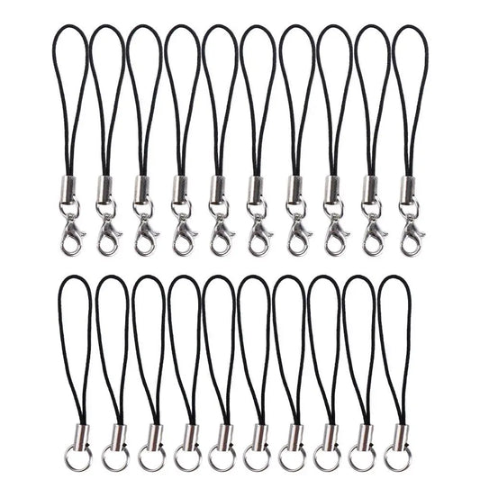 Phone Strap Key Holder Keychains Hooks Bag Key Ring Lanyard Lariat Cords Phone Lanyard Phone Lanyard String Lobster Clasp Rope