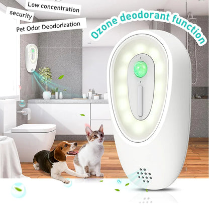 Smart Pet Odor Purifier For Cats and Dogs Litter Box Deodorizer Dog Toilet Rechargeable Air Cleaner Pets Deodorization
