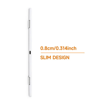 Car Interior Mirrors Sun Visor Plate LED HD Makeup Mirror for Girls Women Rechargeable Fill Light Universal Thin Vanity Mirror