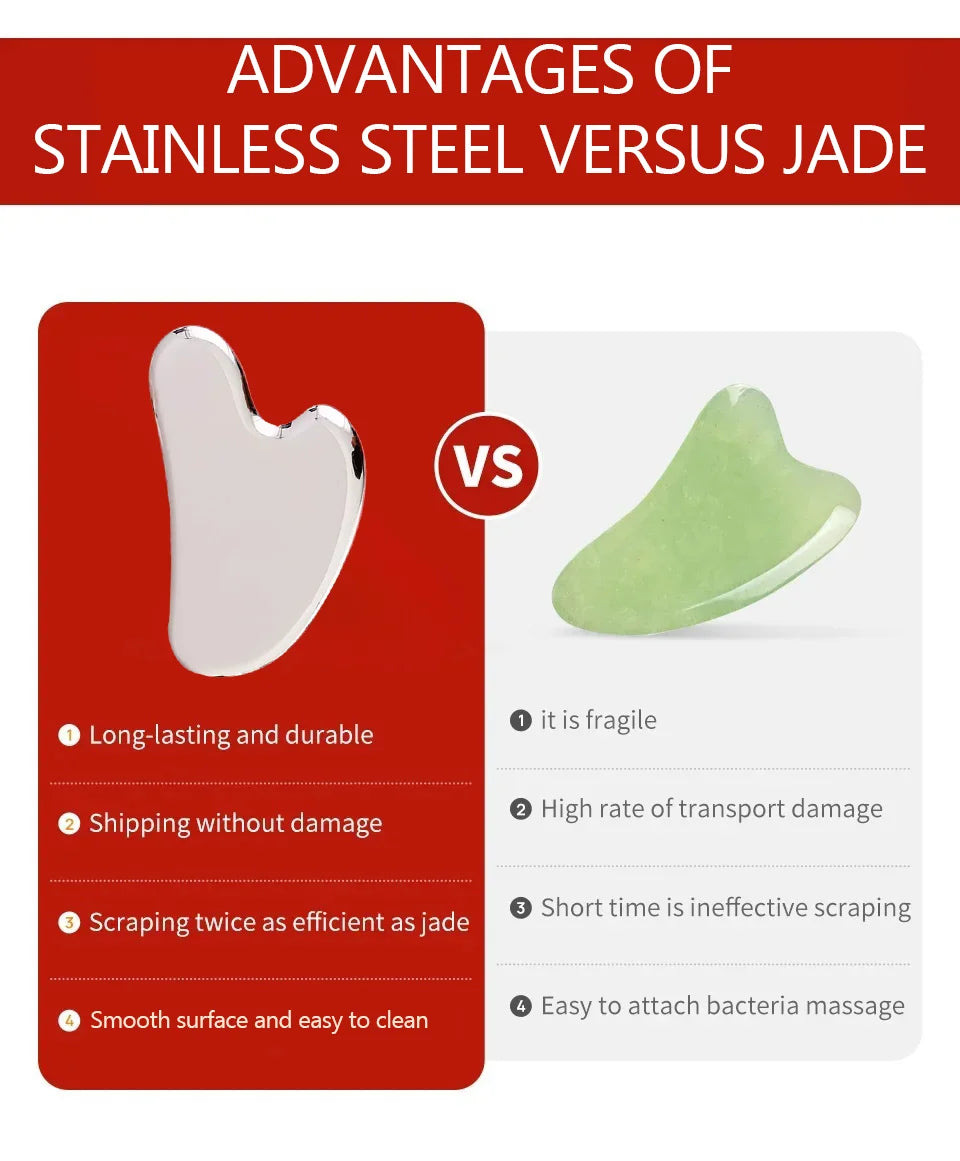 Metal Face Massage Stick Anti Wrinkle Eye Cream Applicator Mask Mixing Spatulas Scoop Eyes Massage Beauty Bar Facial Care Tool